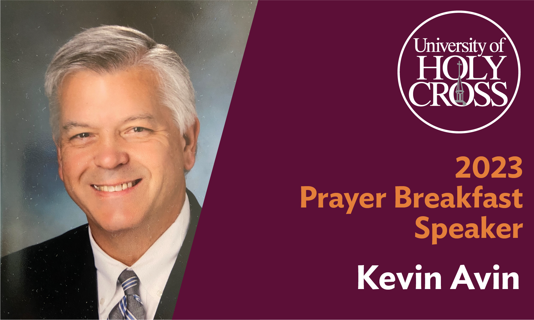 2023 Prayer Breakfast Speaker Kevin Avin