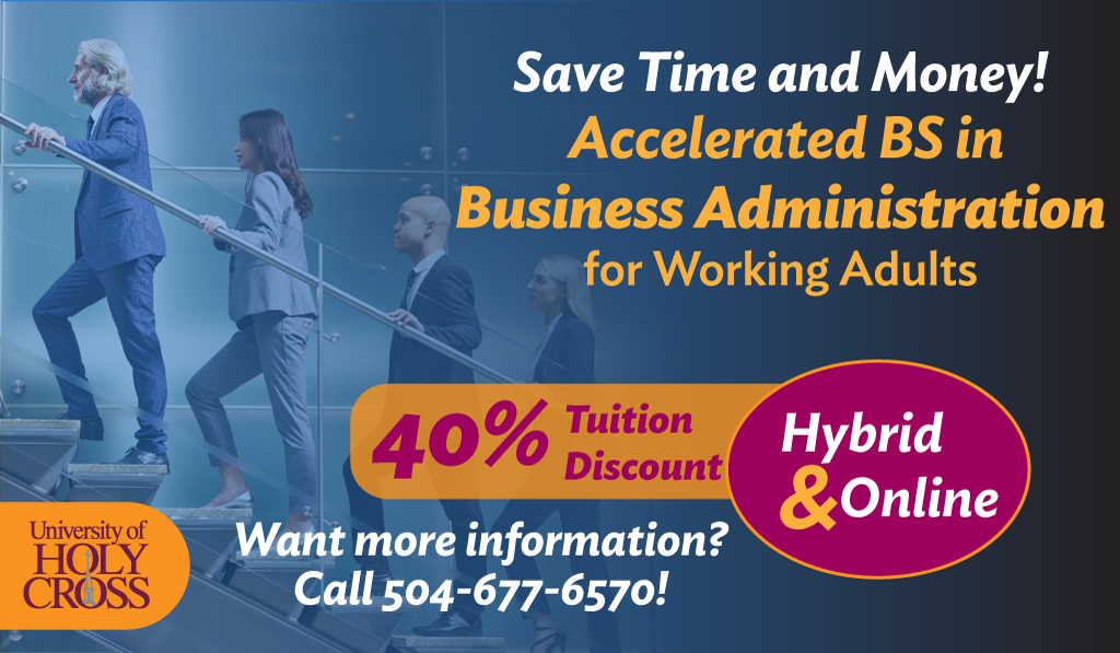 Save time and money with the Accelerated BS in Business Administration for working adults at UHC!
