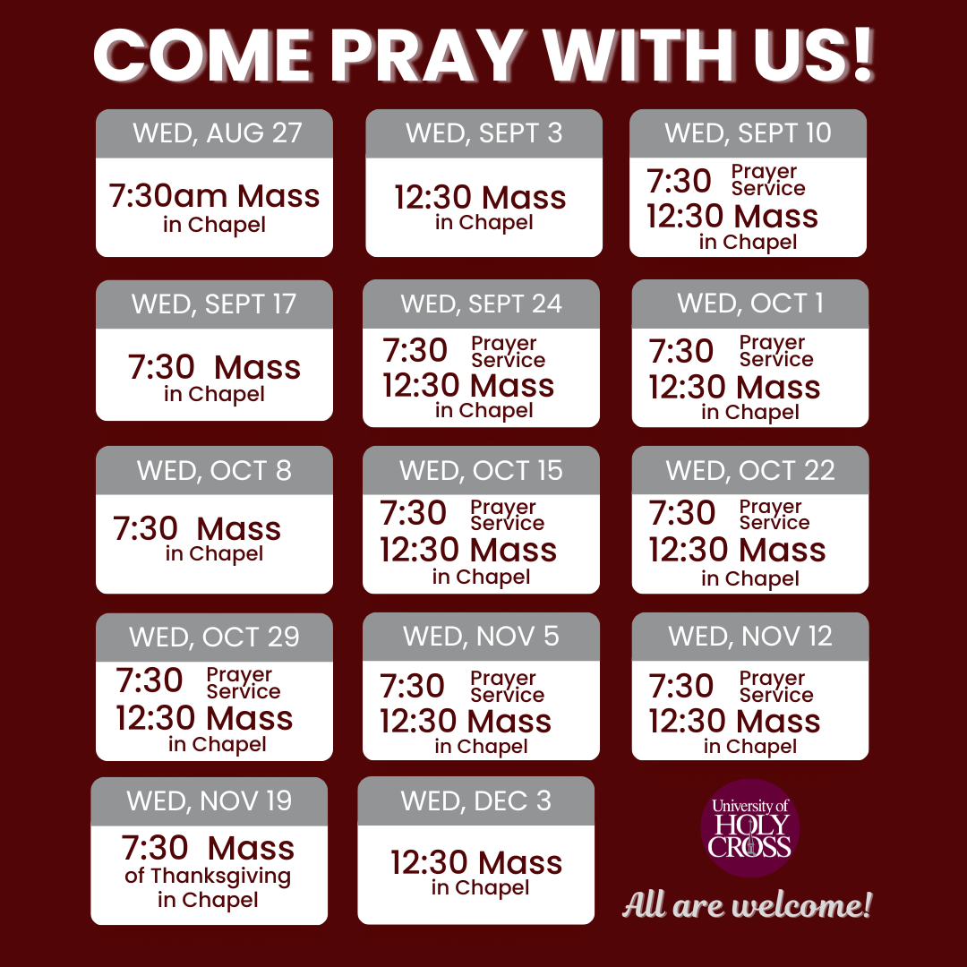 Ministry Schedule