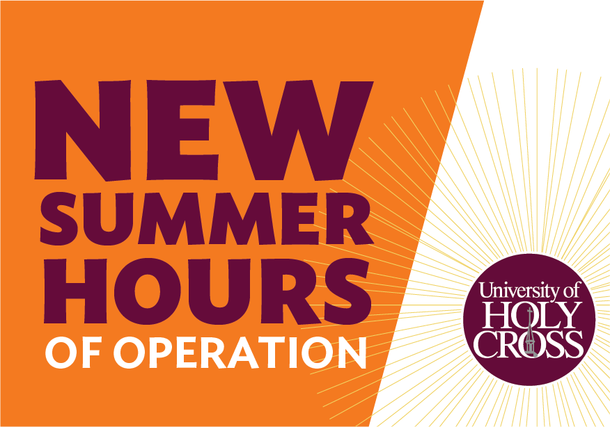 Summer Hours of Operation
