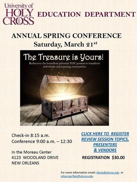 Education Spring Conference