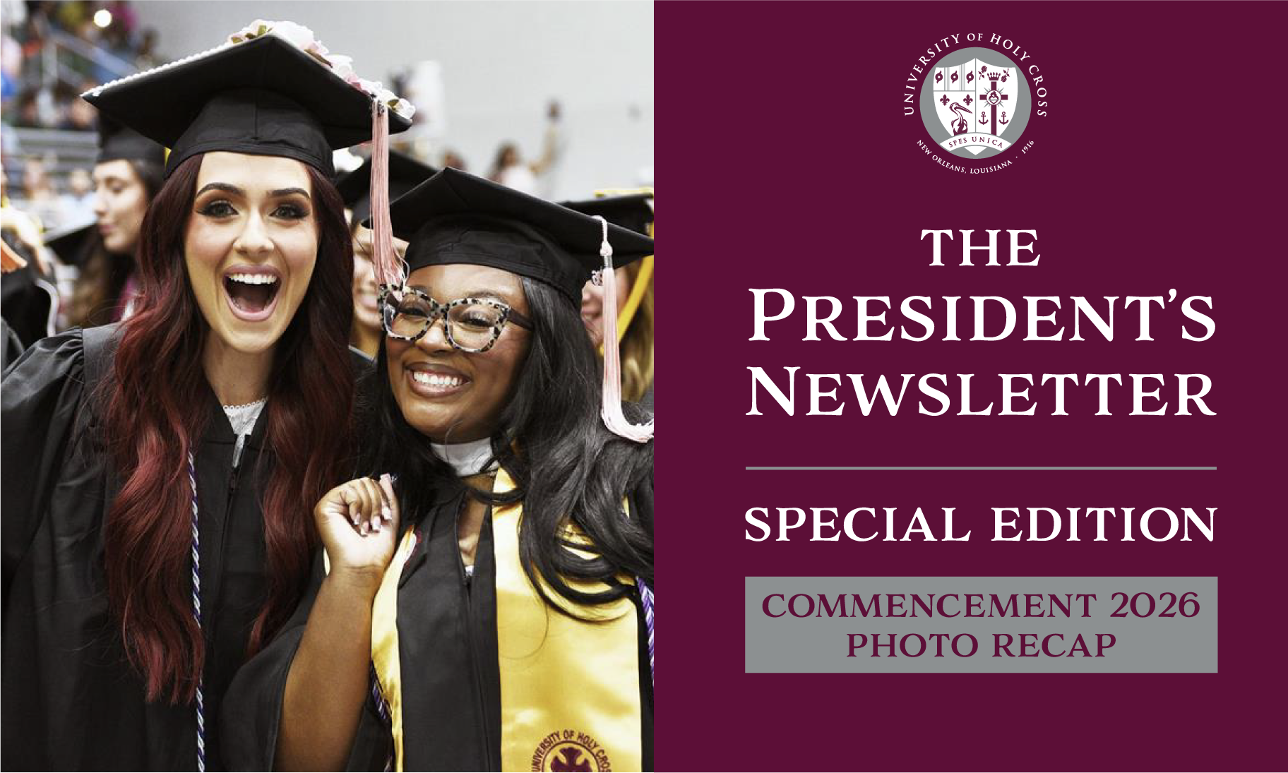 The President's Newsletter - Special Edition - Commencement 2026