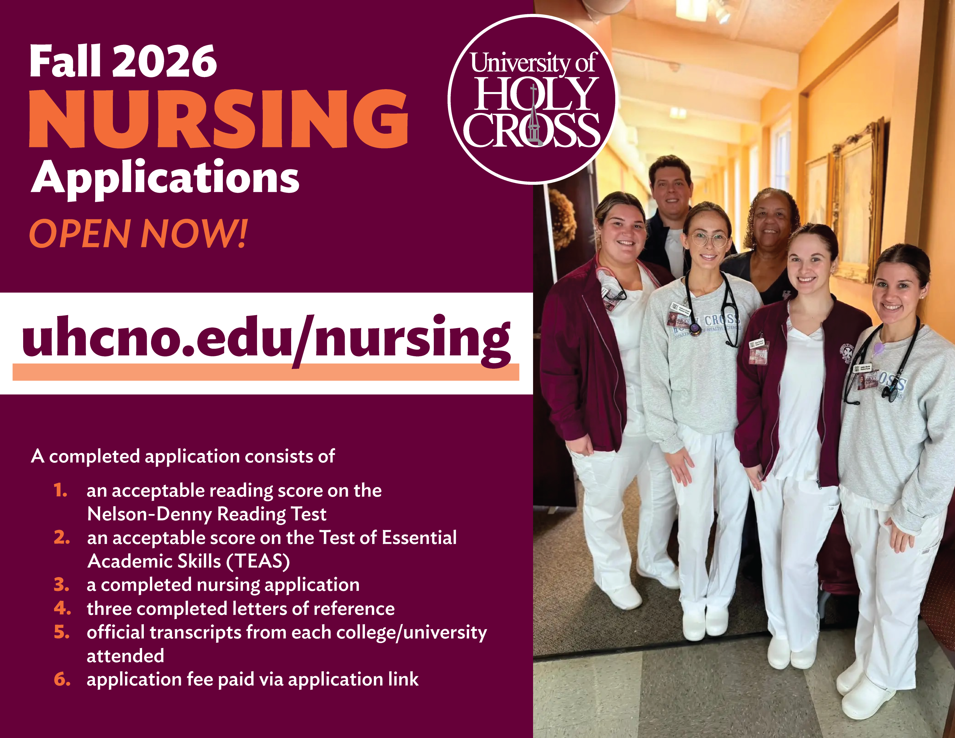 fall 2026 nursing apps