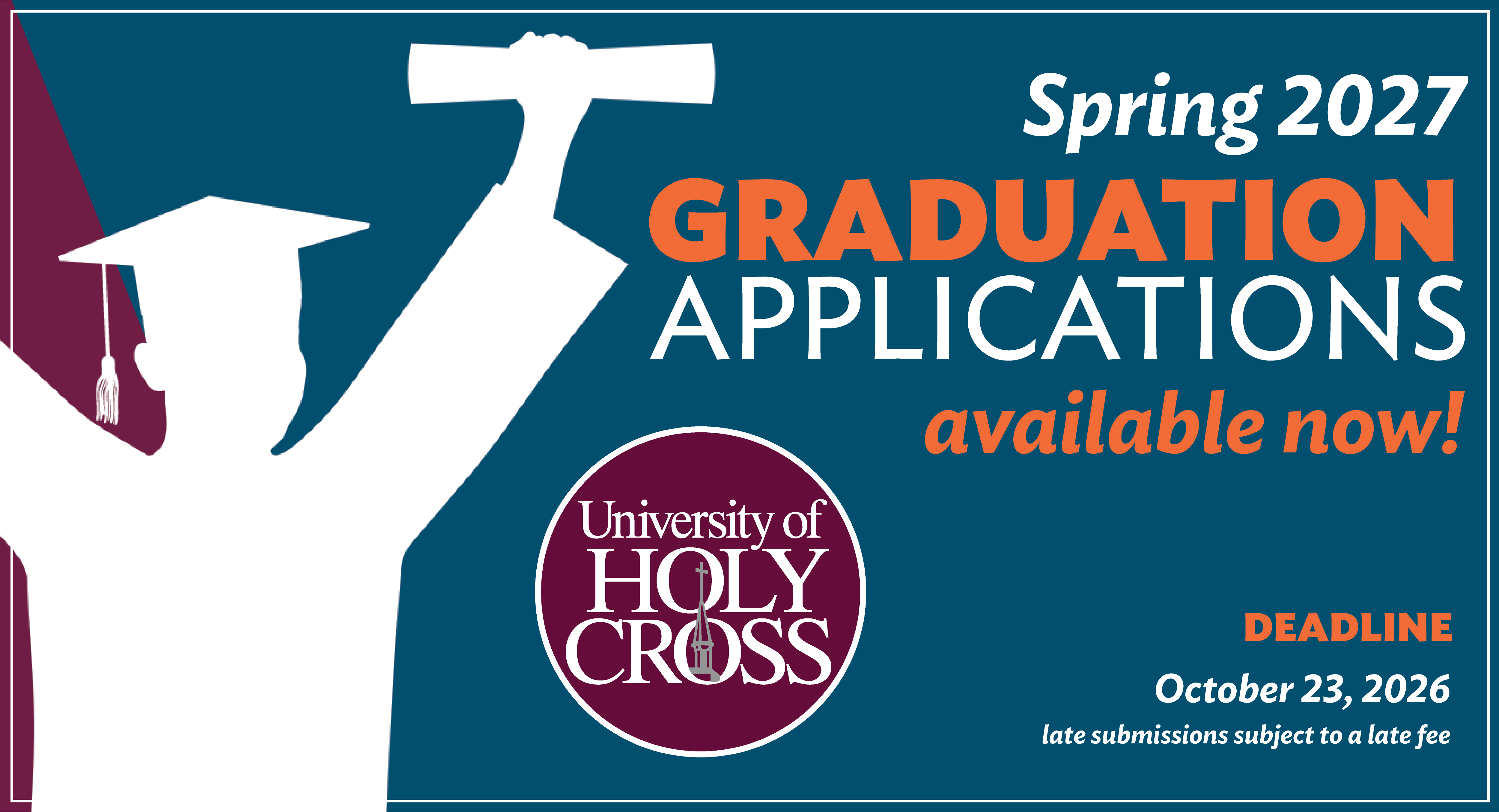 Spring 2027 Graduation Application